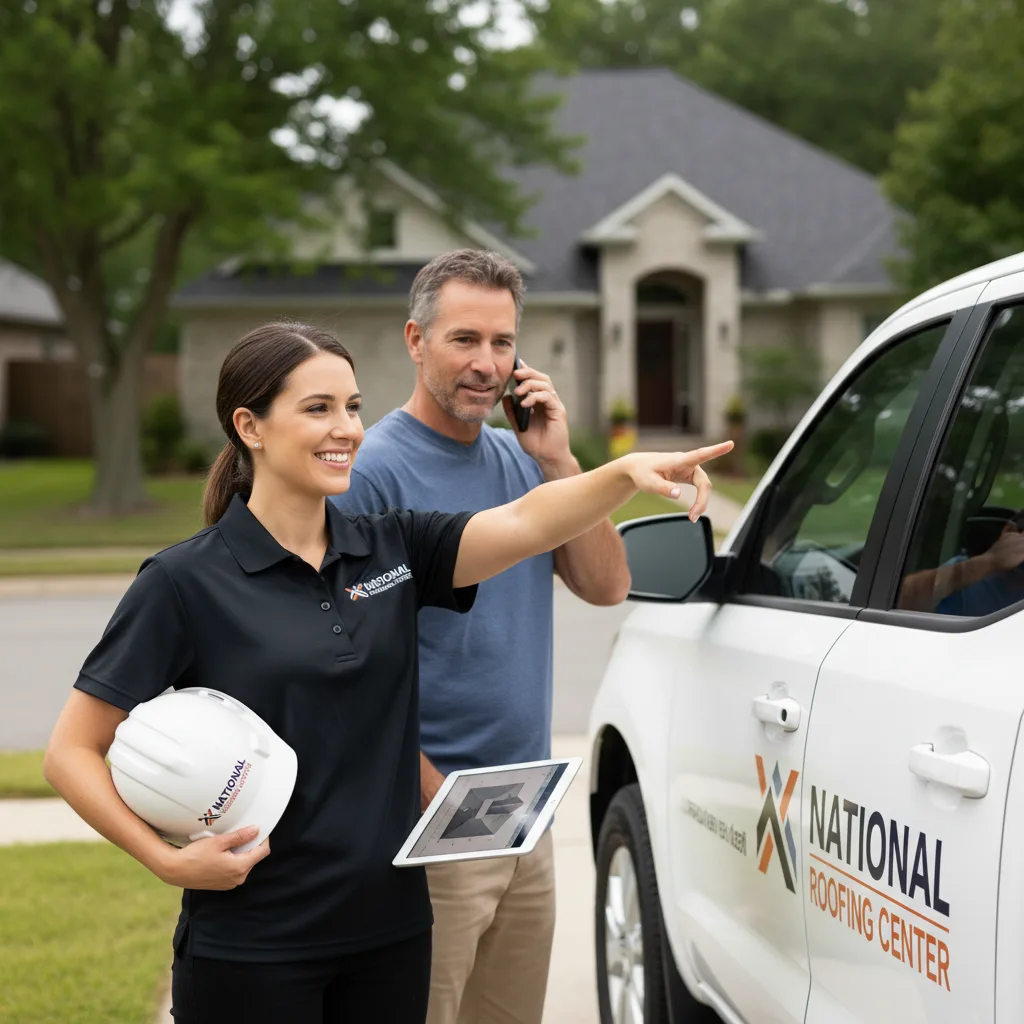 National Roofing Center customer support in Ernul